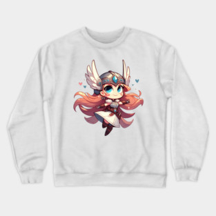 Cute Valkyrie Crewneck Sweatshirt