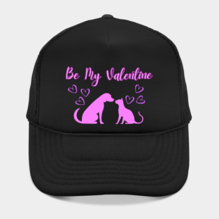 Be My Valentine, Romance, Romantic Puppy and Kitty Valentine Hat