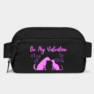 Be My Valentine, Romance, Romantic Puppy and Kitty Valentine Bag