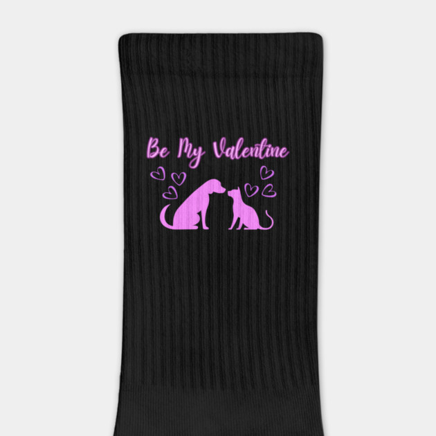 Be My Valentine, Romance, Romantic Puppy and Kitty Valentine by BirdsnStuff
