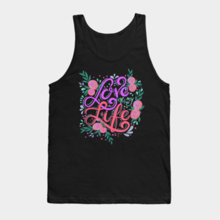 Love Of My Life, Valentine's Day, Romance, Romantic Design Tank Top