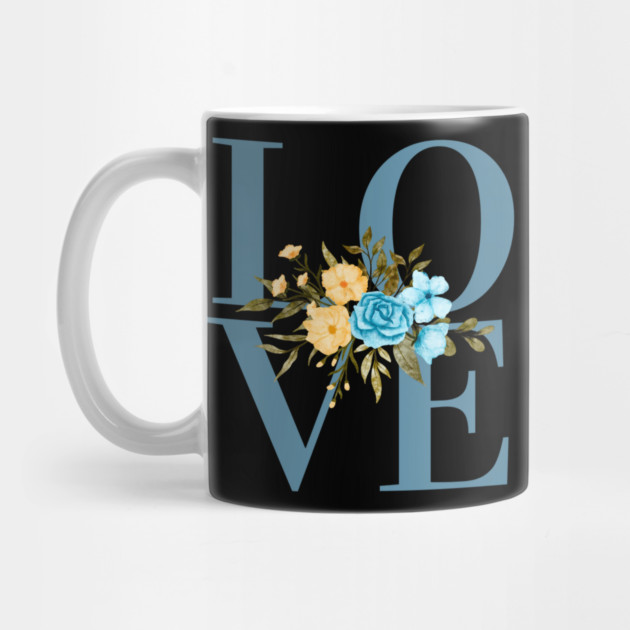 Love, Valentine's Day, Romance, Romantic Floral Botanical by BirdsnStuff