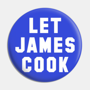 Let James Cook Pin