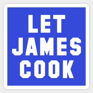 Let James Cook Sticker