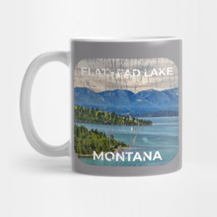 FLATHEAD LAKE MONTANA Mug