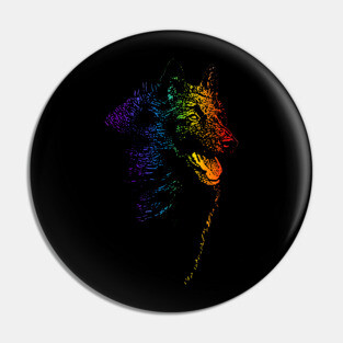 Rainbow Groenendael Pin
