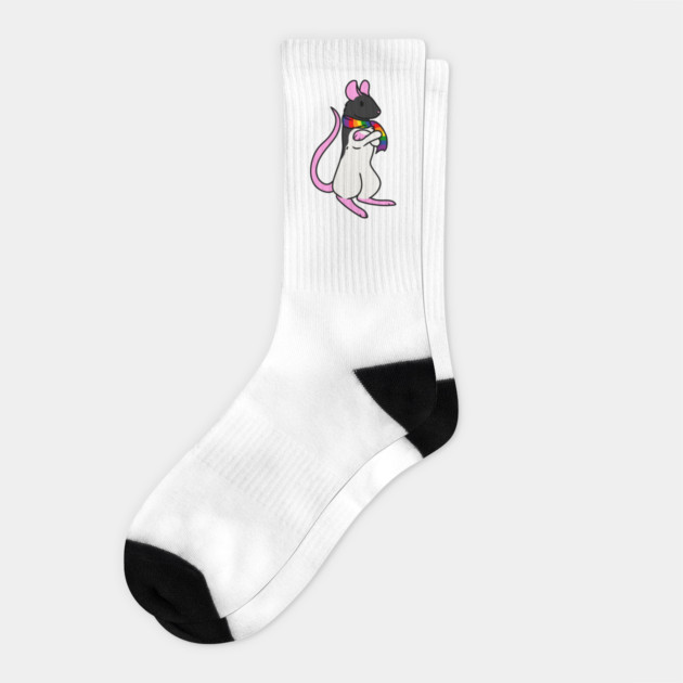 Pride Rat Socks by DeguArts
