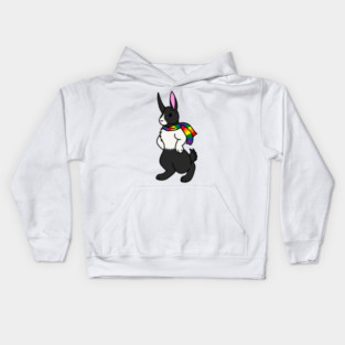 Pride Rabbit Kids Hoodie