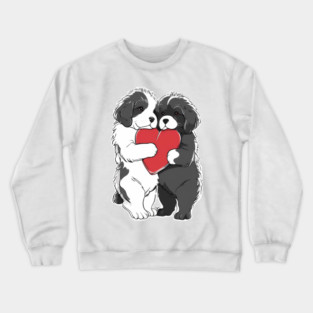 newfoundland dog Crewneck Sweatshirt