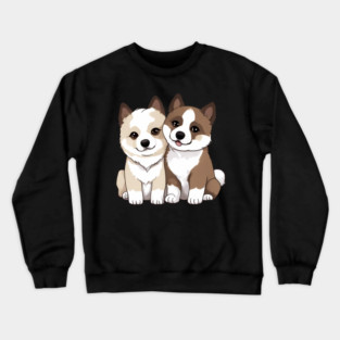 akita dog Crewneck Sweatshirt