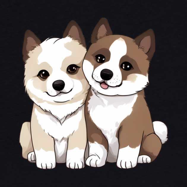 akita dog by animegirlnft