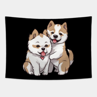 akita inu Tapestry
