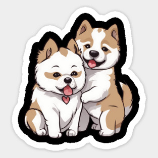 akita inu Sticker