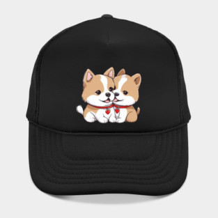 shiba inu puppy Hat