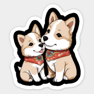 akita inu puppy Magnet