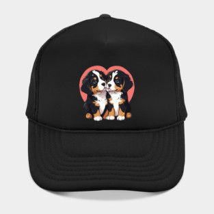 bernese mountain dog Hat