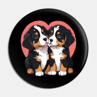 bernese mountain dog Pin