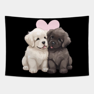 newfoundland puppy Tapestry