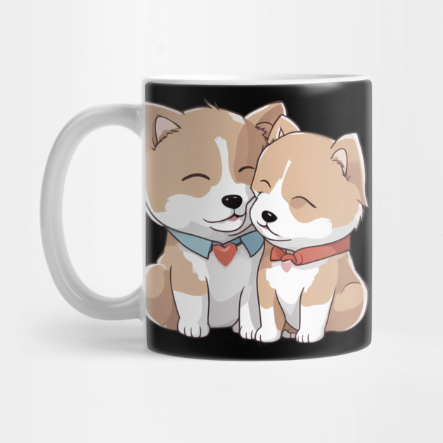 japanese akita dog by animegirlnft
