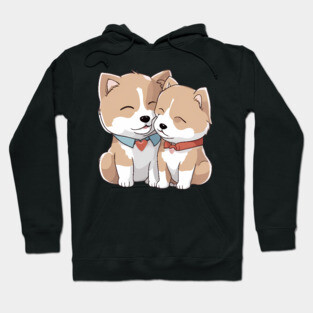japanese akita dog Hoodie