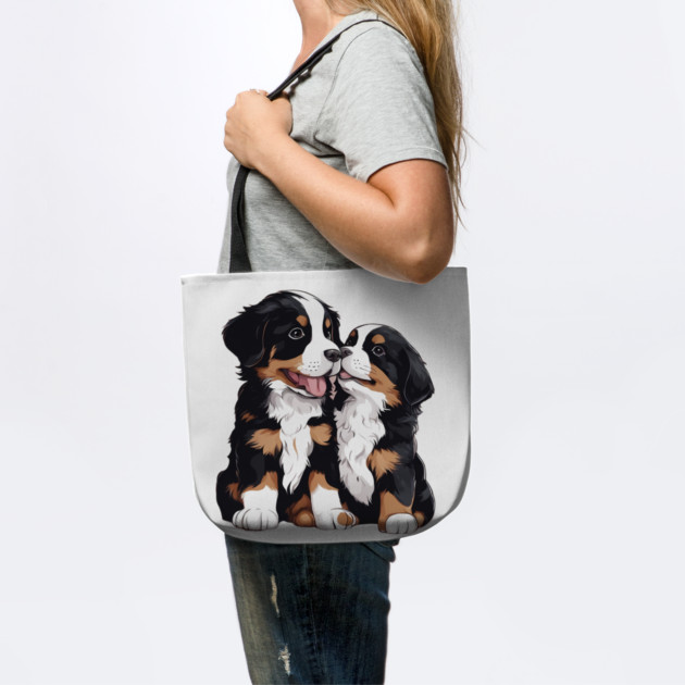 bernese mountain dog puppy by animegirlnft