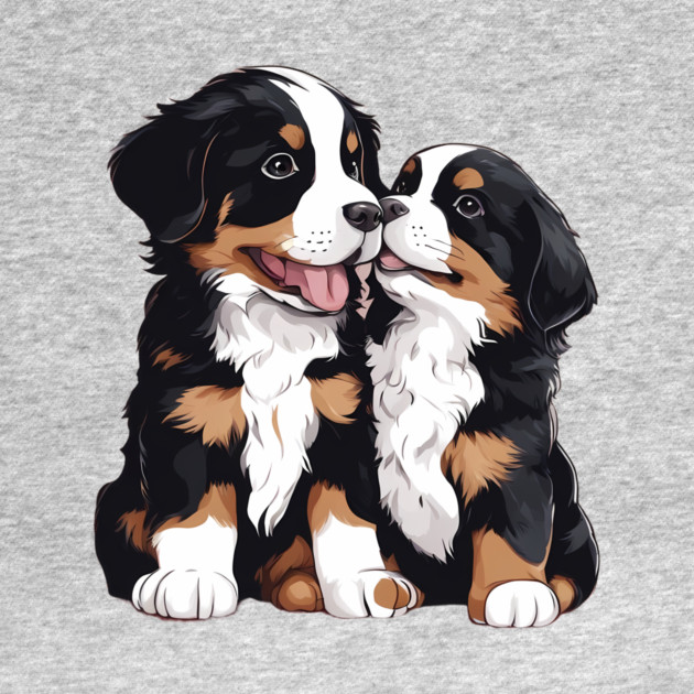 bernese mountain dog puppy by animegirlnft