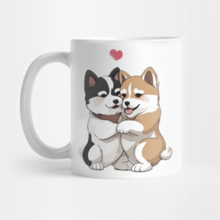 japanese akita puppy Mug