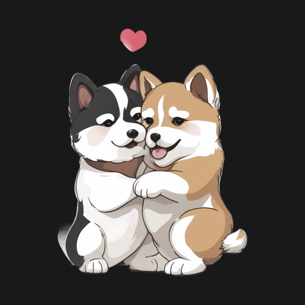 japanese akita puppy by animegirlnft