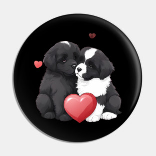 Cute newfoundland puppy Pin
