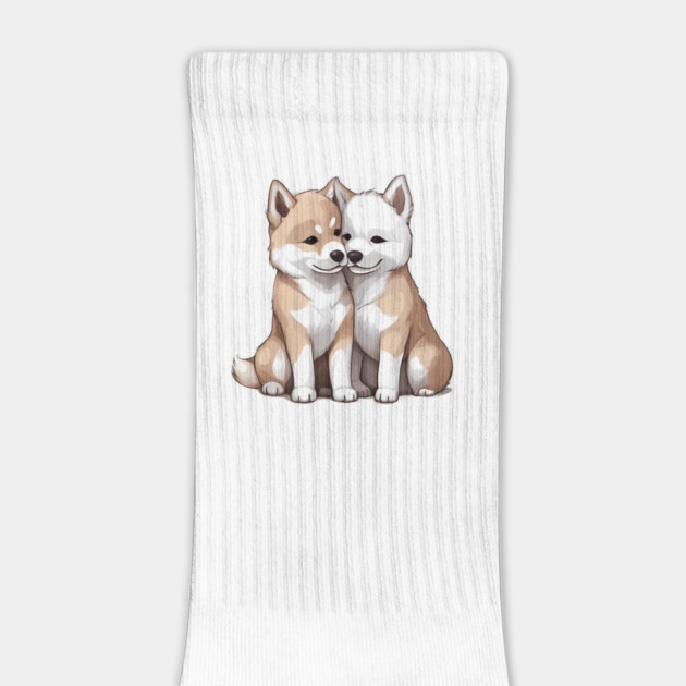 akita dog breed by animegirlnft