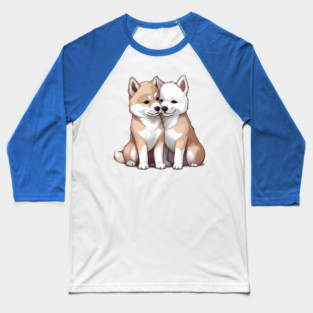 akita dog breed Baseball T-Shirt