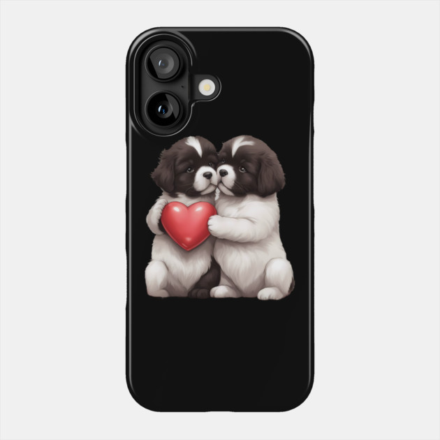 newfoundland dog lover Phone Case by animegirlnft