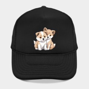 cute akita dog Hat