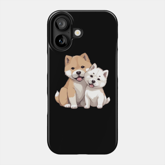 cute akita puppy Phone Case by animegirlnft