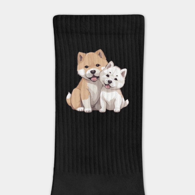 cute akita puppy by animegirlnft