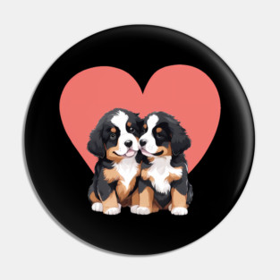 mini bernese mountain dog Pin
