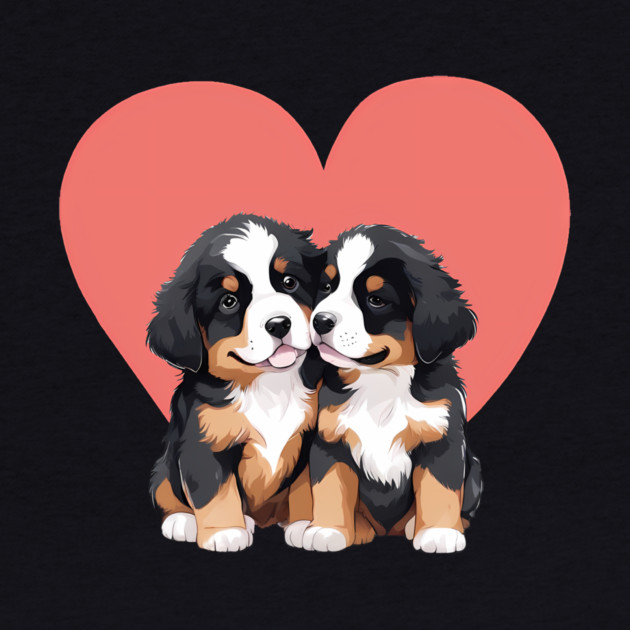 mini bernese mountain dog by animegirlnft