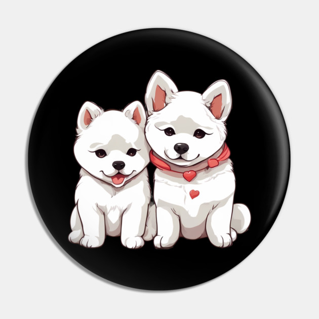 white akita dog Pin by animegirlnft
