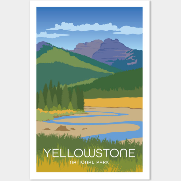 Yellowstone National Park Wall Art by staceycreek