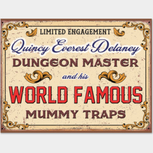 World Famous Mummy Traps! Posters and Art