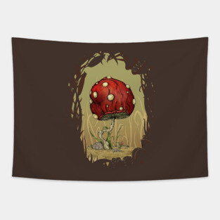Grow Mario - Border Tapestry