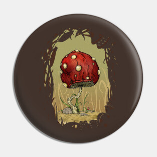 Grow Mario - Border Pin