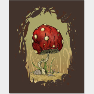 Grow Mario - Border Posters and Art