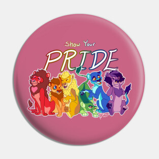 Pride Lions Pin
