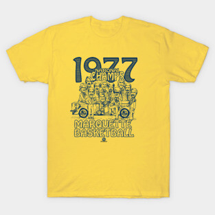 1977 Marquette National Champions T-Shirt