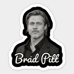 Brad Pitt / 1963 Sticker