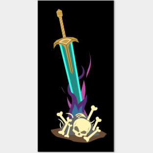 Moonlight Bonfire Posters and Art