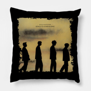 New Wave Essentials Echo And Artwork Printed on Stylish Shirts Pillow