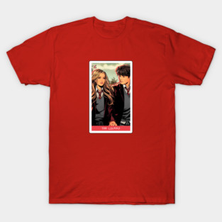 the lovers - house of anubis tarot card T-Shirt