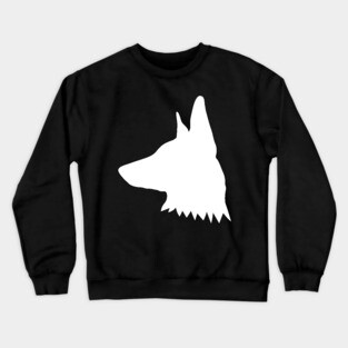 White German Shepherd Gifts Crewneck Sweatshirt